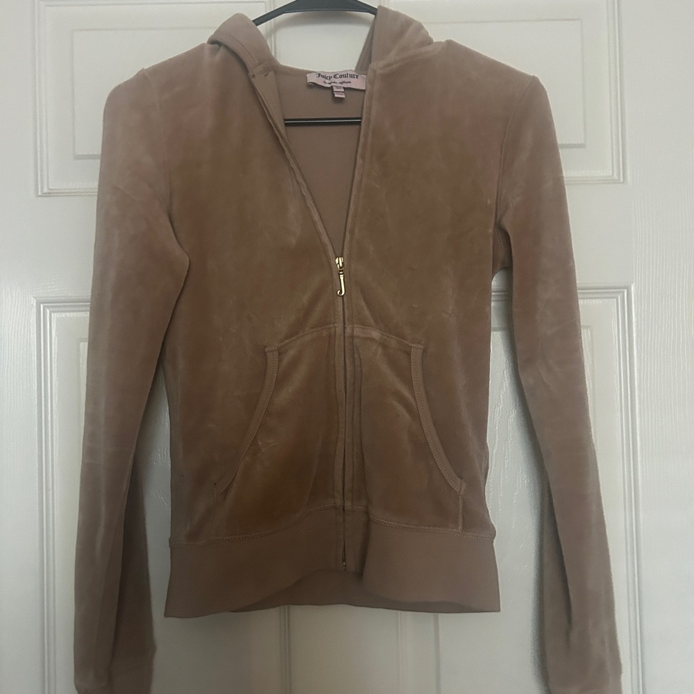 Juicy Couture Zipup in Caramel